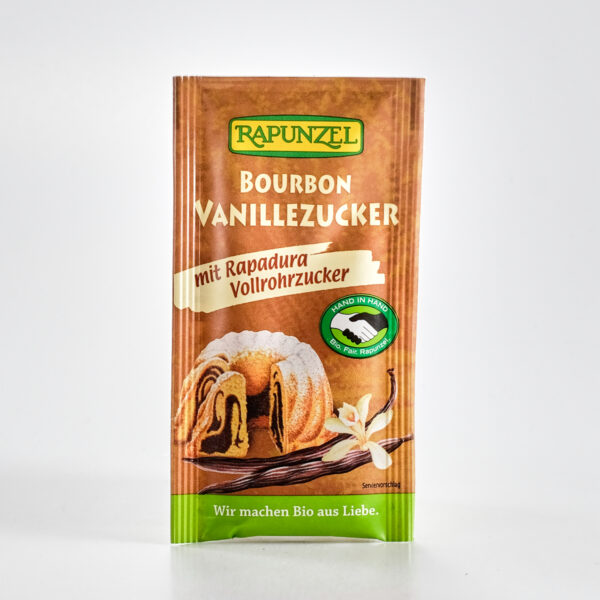 Bourbon-vaniljesuhkur (Rapadura) 8g Rapunzel